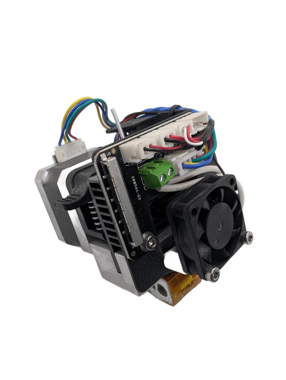 Qidi X-Plus 3D Printer Extruder Assembly Used - Stepper Motor Fan Hotend